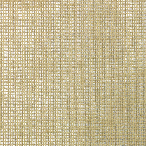 W4030-1 Ivory | Kravet Design | Elements Ii Naturals |Metallic Texture Wallcovering Grasscloth