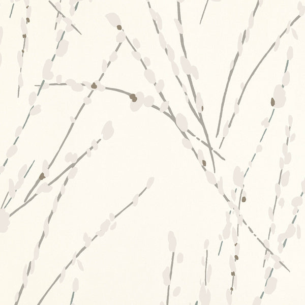 Mikado - Ivory Wallcovering | Romo