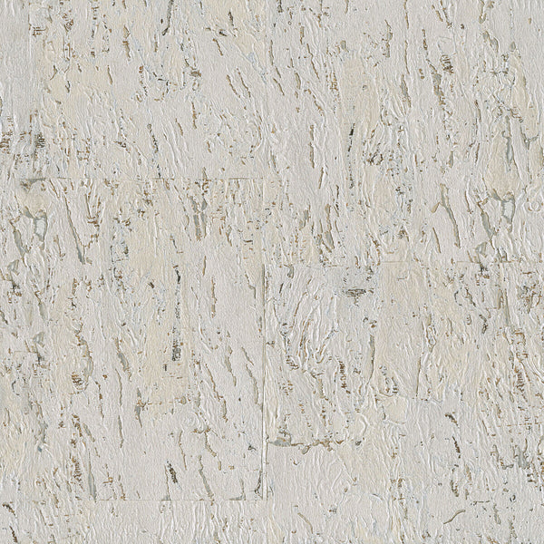Kravet Design - W4066-11 White | Kravet Design | Elements Ii Naturals | Abstract Metallic Wallcovering