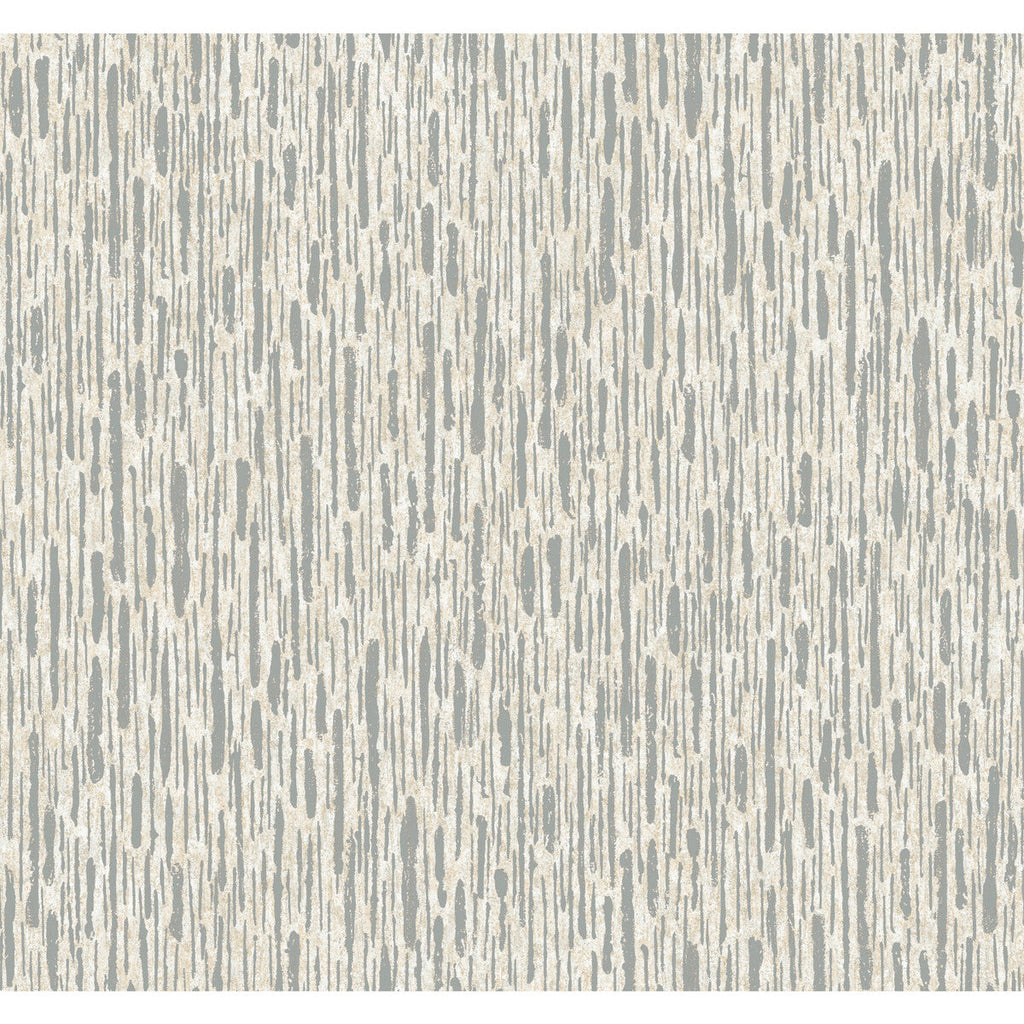 Kravet Design - W4108-1611 Neutral | Kravet Design | Antonina Vella Modern Metals Second Edition | Abstract Metallic Wallcovering Print