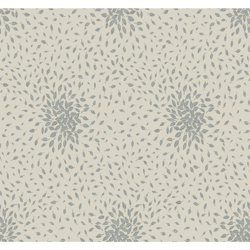 Kravet Design - W4110-1611 Beige | Kravet Design | Antonina Vella Modern Metals Second Edition | Botanical & Floral Metallic Wallcovering Print