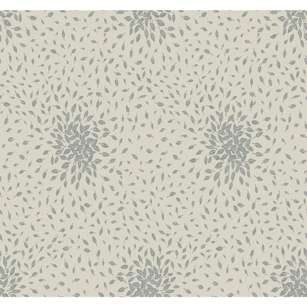 Kravet Design - W4110-1611 Beige | Kravet Design | Antonina Vella Modern Metals Second Edition | Botanical & Floral Metallic Wallcovering Print