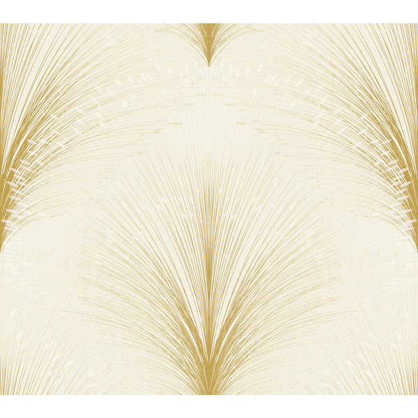 Kravet Design - W4118-14 White | Kravet Design | New Origins | Botanical & Floral Metallic Wallcovering Print