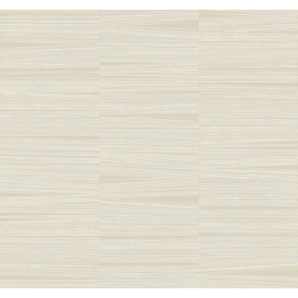 Kravet Design - W4120-16 Beige | Kravet Design | New Origins |Metallic Stripes Wallcovering Print