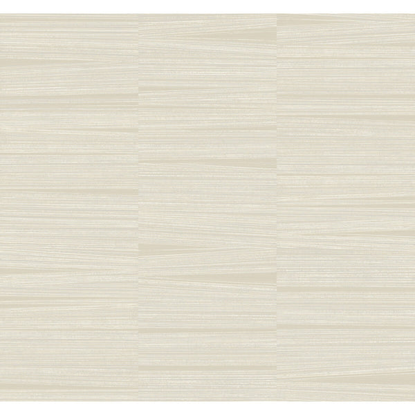 Kravet Design - W4120-16 Beige | Kravet Design | New Origins |Metallic Stripes Wallcovering Print
