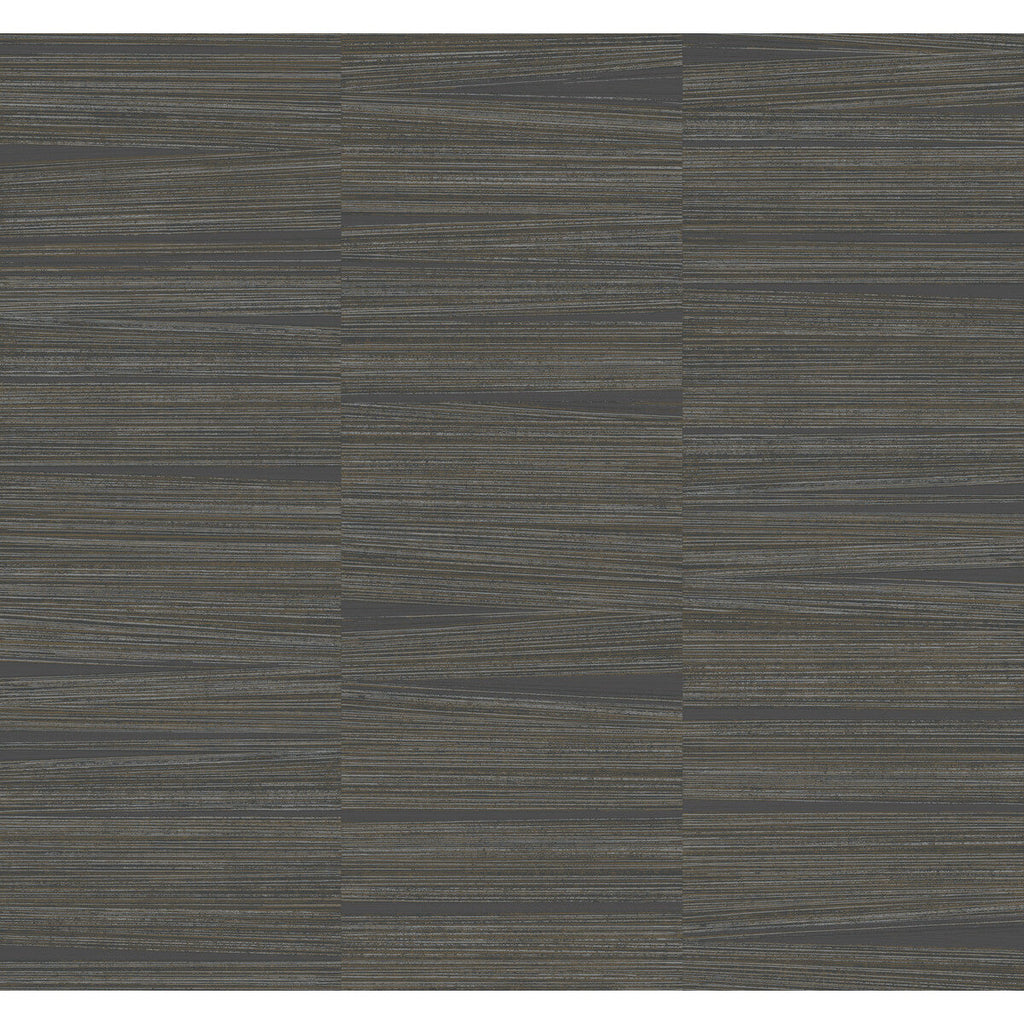 Kravet Design - W4120-21 Grey | Kravet Design | New Origins |Metallic Stripes Wallcovering Print