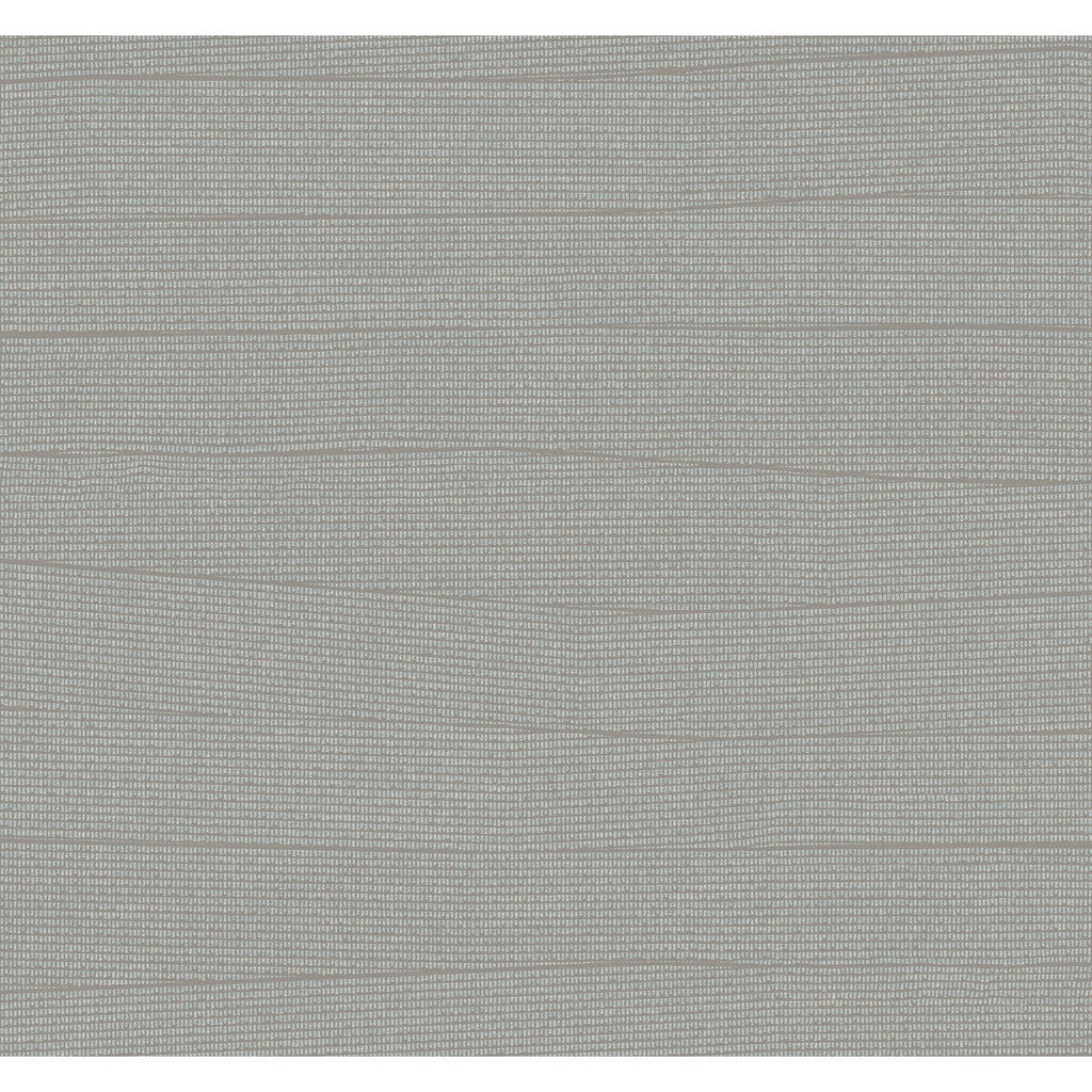 Kravet Design - W4122-1511 Light Blue | Kravet Design | New Origins |Geometric Metallic Wallcovering Print