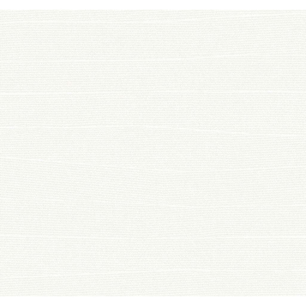 Kravet Design - W4122-1 White | Kravet Design | New Origins |Geometric Metallic Wallcovering Print