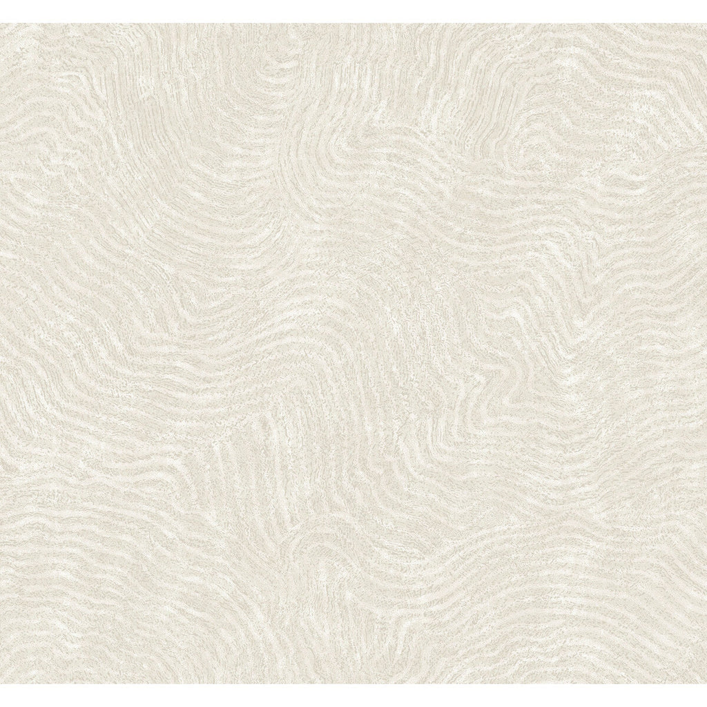 Kravet Design - W4123-1 White | Kravet Design | New Origins | Abstract Metallic Wallcovering Print