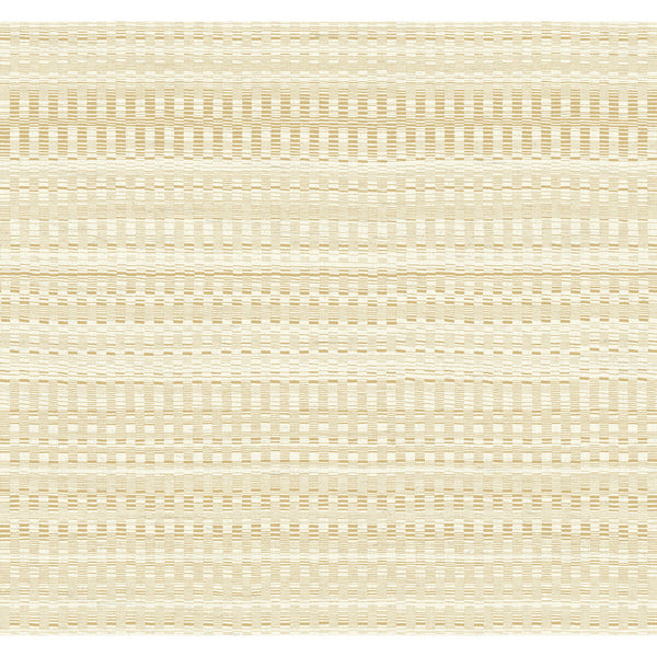 W4125-4 Yellow | Kravet Design | New Origins |Geometric Stripes Wallcovering Print