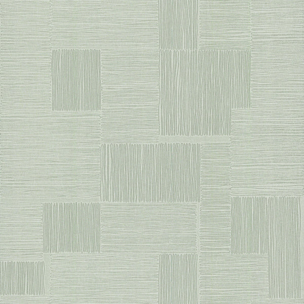Kravet Design - W4130-11 Grey | Kravet Design | New Origins |Geometric Metallic Wallcovering Print
