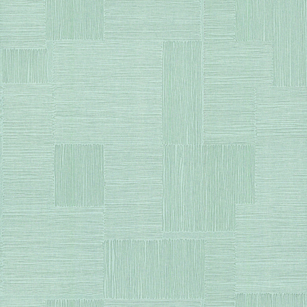 Kravet Design - W4130-15 Light Blue | Kravet Design | New Origins |Geometric Metallic Wallcovering Print
