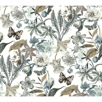 Kravet Design - W4133-516 Blue Wallcovering | Kravet