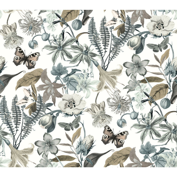 Kravet Design - W4133-516 Blue Wallcovering | Kravet