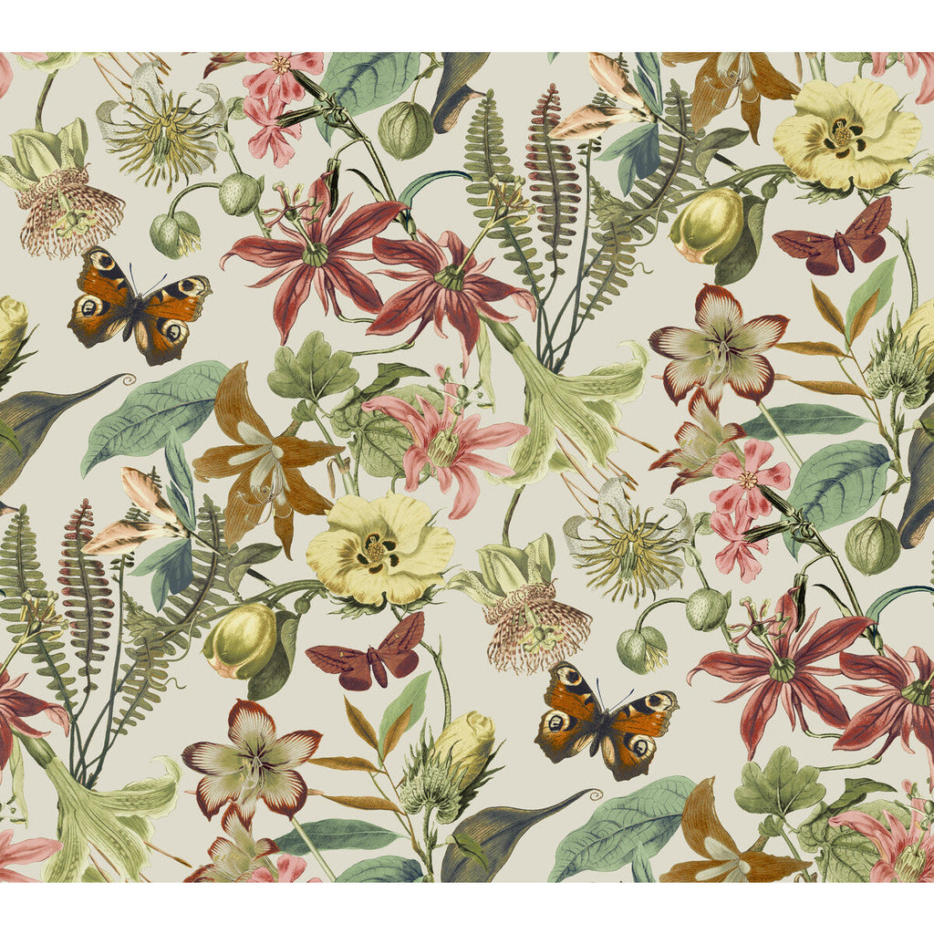 Kravet Design - W4133-712 Pink | Kravet Design | Blooms Second Edition Resource Library | Botanical & Floral Wallcovering Print