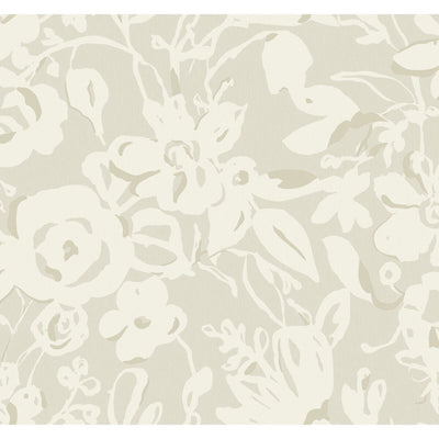 Kravet Design - W4134-106 Taupe Wallcovering | Kravet