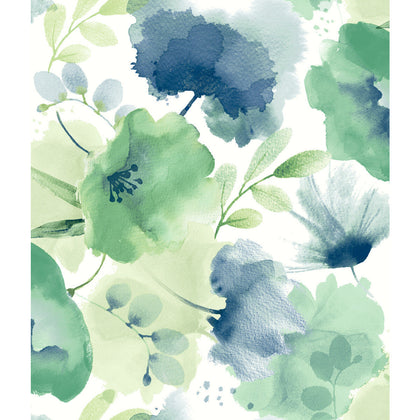 Kravet Design - W4138-315 Blue Wallcovering | Kravet