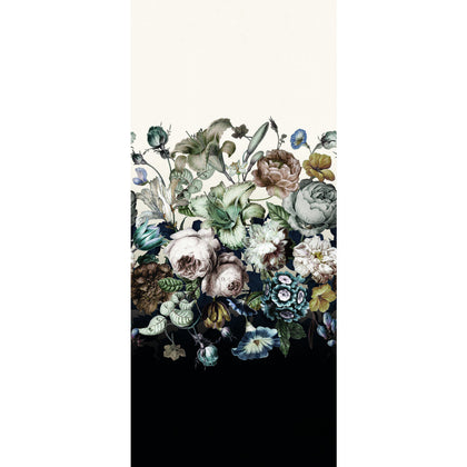 W4143-1 White | Kravet Design | Blooms Second Edition Resource Library | Botanical & Floral Wallcovering Print