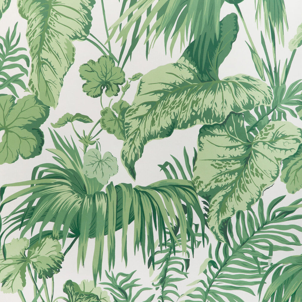 Yasuni Wp - Verde Green | Kravet Couture | Casa Botanica Wallcovering | Botanical & Floral Wallcovering Print