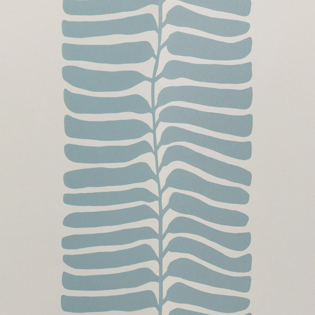 Rio Vine Wp - Chambray Light Blue | Kravet Couture | Casa Botanica Wallcovering | Botanical & Floral Wallcovering Print