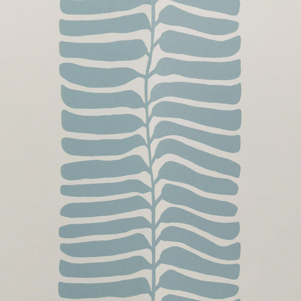 Rio Vine Wp - Chambray Light Blue | Kravet Couture | Casa Botanica Wallcovering | Botanical & Floral Wallcovering Print