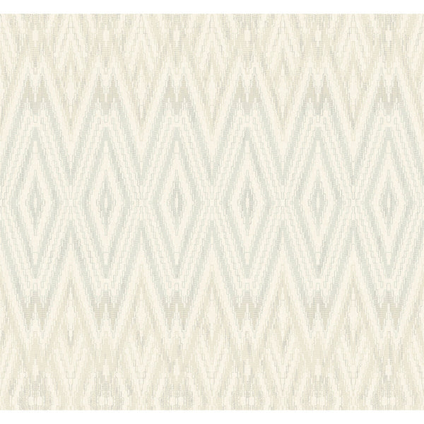 Kravet Design - W4156-11 Grey | Kravet Design | Candice Olson Casual Elegance |Diamond Herringbone/Tweed Wallcovering Print
