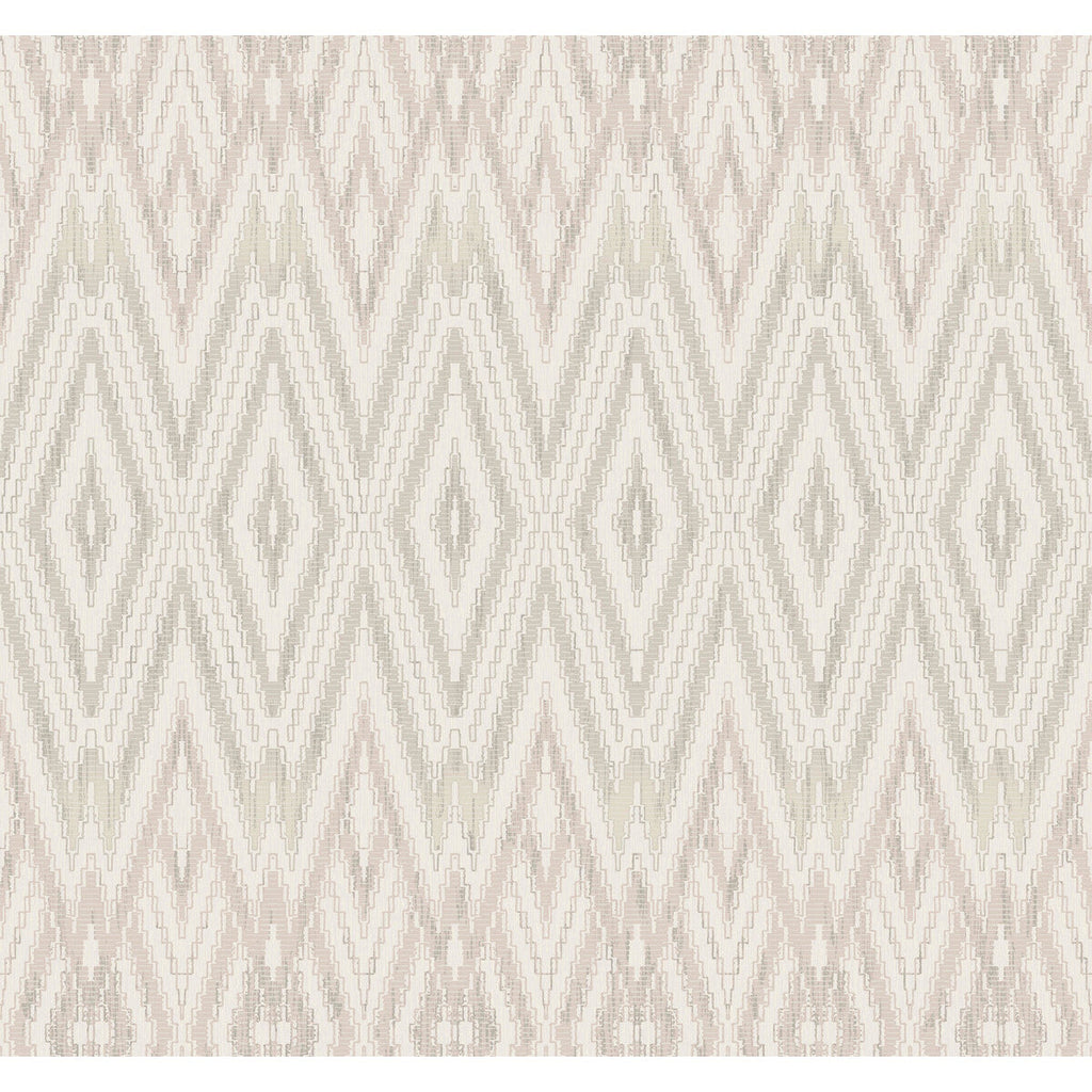 Kravet Design - W4156-711 Purple | Kravet Design | Candice Olson Casual Elegance |Diamond Herringbone/Tweed Wallcovering Print