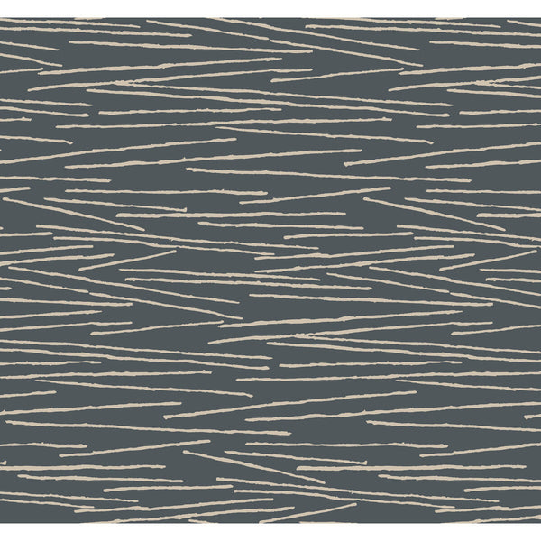 Kravet Design - Dark Slate Gray Wallcovering | Kravet