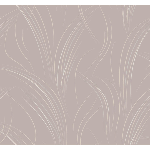 Kravet Design - W4159-10 Purple | Kravet Design | Candice Olson Casual Elegance | Botanical & Floral Metallic Wallcovering Print