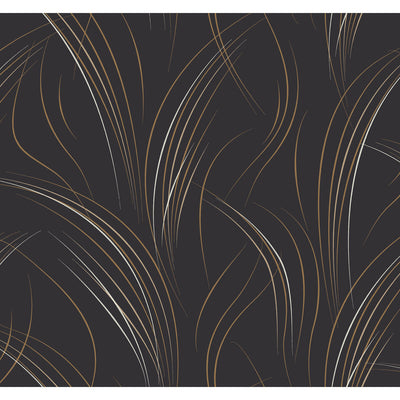 Kravet Design - Charcoal Gray Wallcovering | Kravet