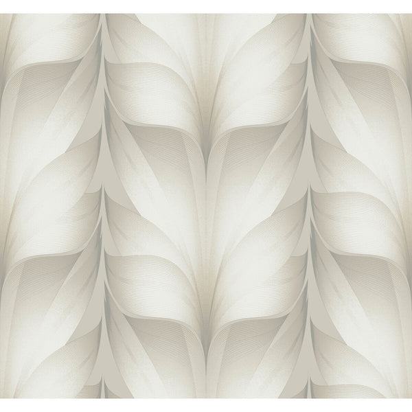 Kravet Design - W4162-1101 White | Kravet Design | Candice Olson Casual Elegance | Botanical & Floral Wallcovering Print