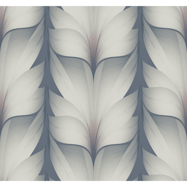 W4162-5 Blue | Kravet Design | Candice Olson Casual Elegance | Botanical & Floral Wallcovering Print