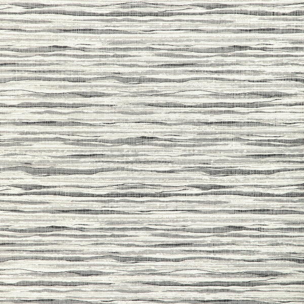 Kravet Design - W4169-21 Charcoal | Kravet Design | Studio Collection | Stripes Texture Wallcovering Print