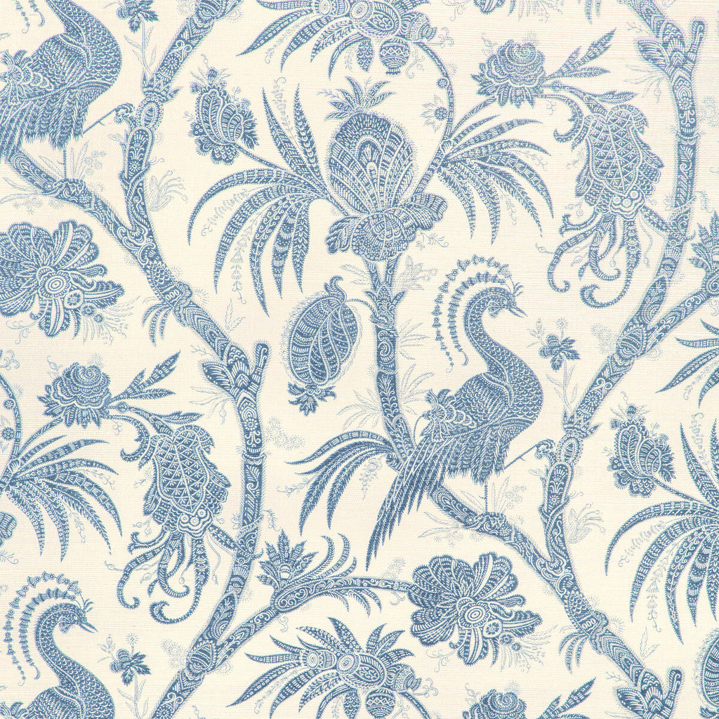 Kravet Design - W4200-15 Light Blue | Kravet Design | Studio Collection | Animal/Insects Botanical & Floral Wallcovering Print