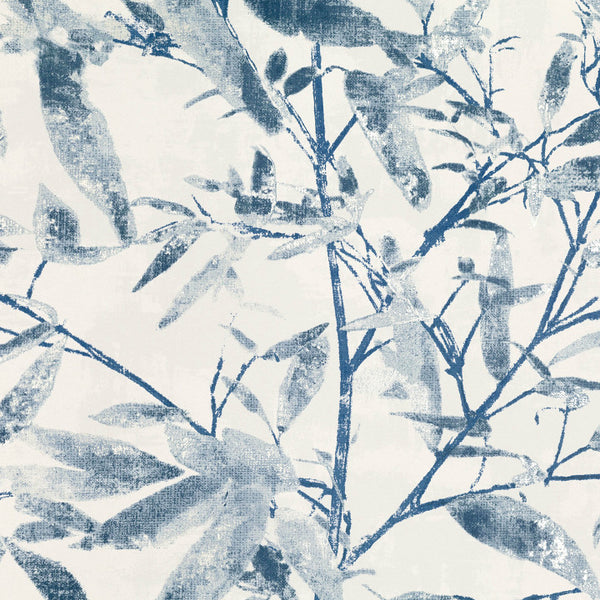 Sumba - Cobalt Wallcovering | Romo
