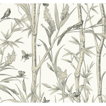 Kravet Design - W4238-106 Black Wallcovering | Kravet