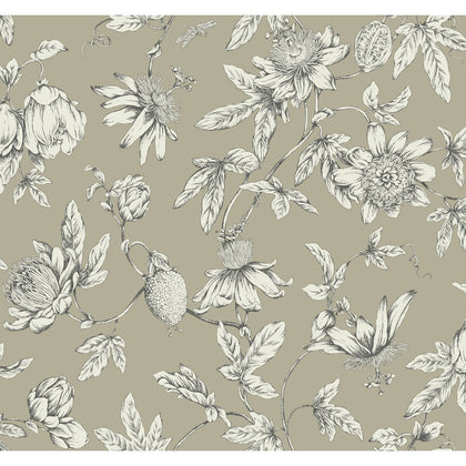 Kravet Design - W4240-106 Taupe Wallcovering | Kravet