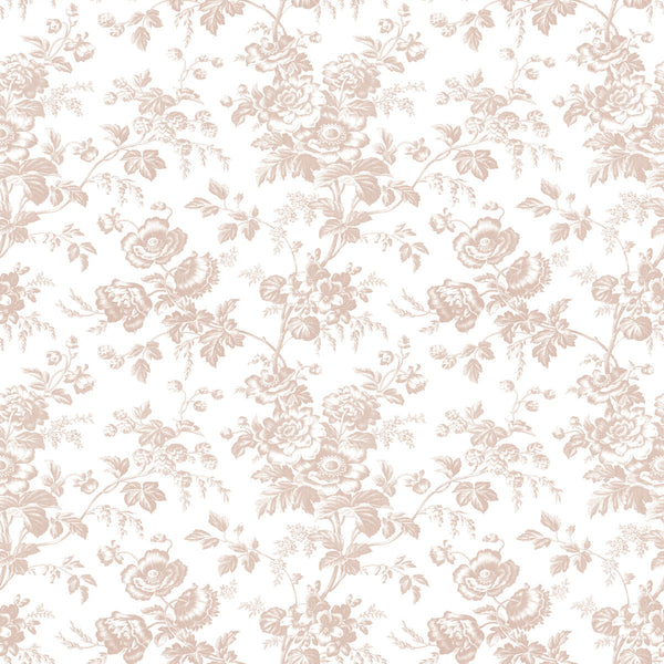 Kravet Design - W4243-77 Pink | Kravet Design | Toiles Resource Library | Botanical & Floral Wallcovering Print