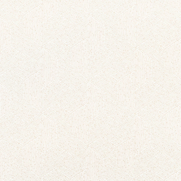 Escher, Ivory Wallcoverings | Romo