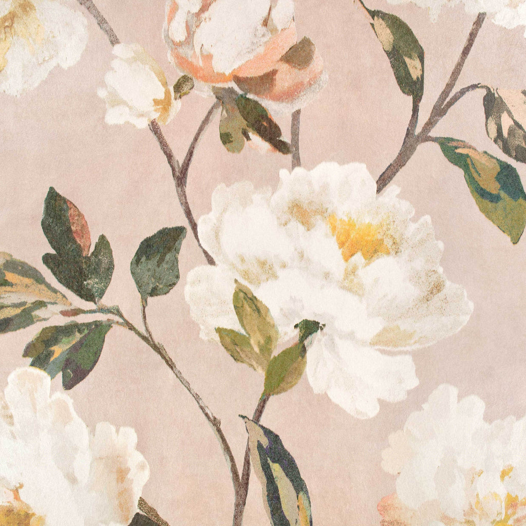 Odelia Wallpaper Rose Mist | Romo Europe