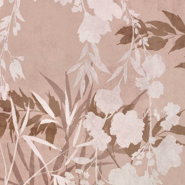 Sayuri Wild - Rose Wallcovering | Romo