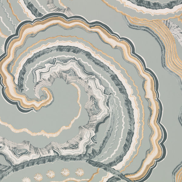 Fantasia, Tourmaline Wallcoverings | Romo