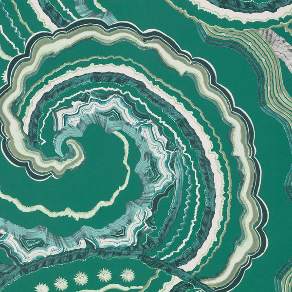 Fantasia Wallpaper Malachite | Romo Europe