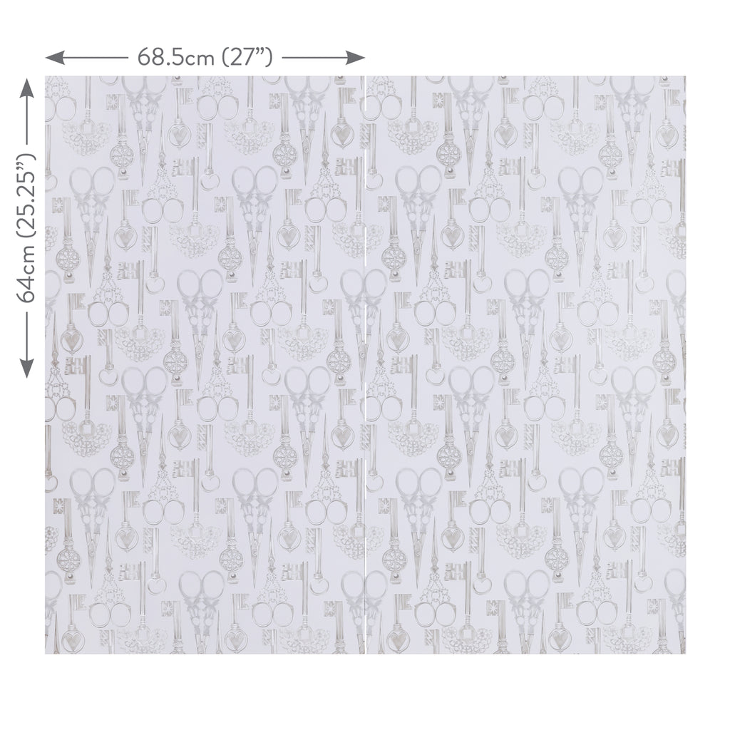 Roxanne Wallpaper Jasmine | Romo Europe