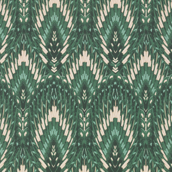 Lolana Wallpaper Jade | Romo Europe