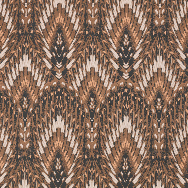 Lolana Wallpaper Sienna | Romo Europe