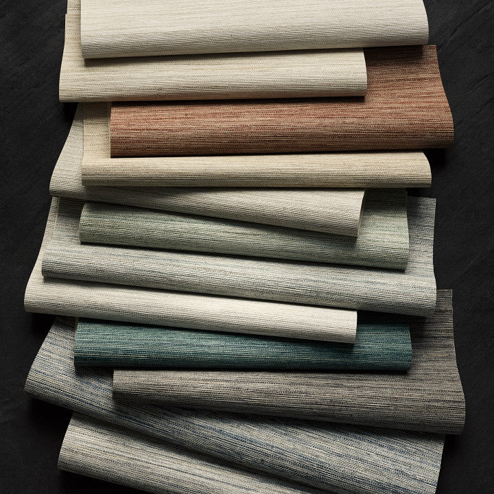 Esai Seagrass Embossed, Vanilla