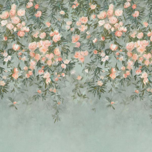 Ottavia Mural Coral | Romo Europe