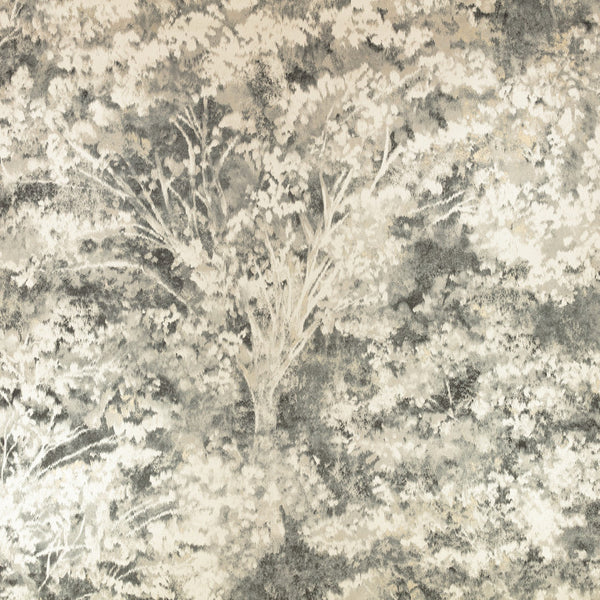 Sikora - Charcoal Wallcovering | Romo