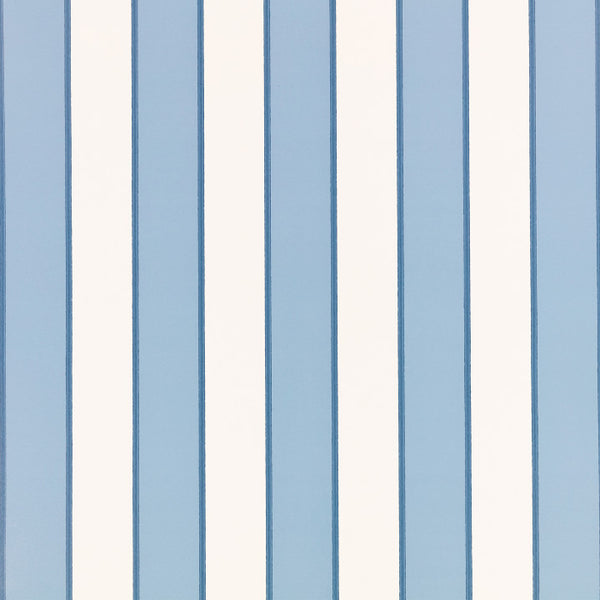 Orsin Boathouse - Blue Wallcovering | Romo